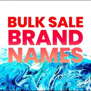 Bulk Sale Closet Sell Out Order clothes jewelry